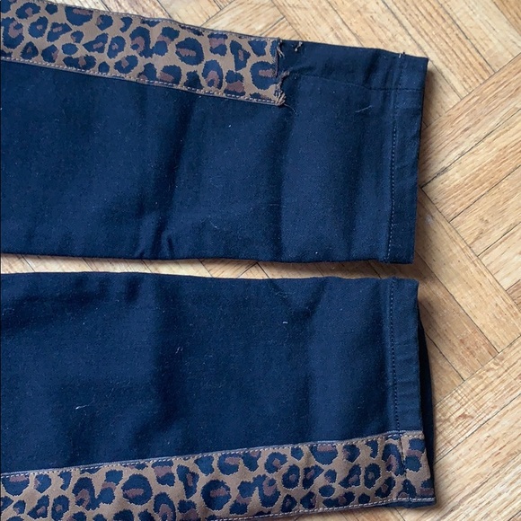 Joe Jeans black high rise skinny cheetah stripe Size 27 - Picture 5 of 5
